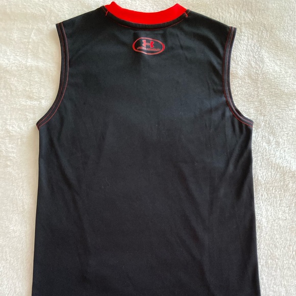 Youth Boys Under Armour Sleeveless Shirt - Picture 3 of 5